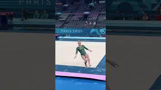 Flavia Saraiva - floor exercise, podium training at Olympic Games