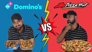 Domino's Pizza Vs Pizza Hut || Kon Hai Asli King ? || Foodie Saand