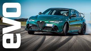 Alfa Romeo Giulia GTAm – a four-door 911 GT3? | evo LEADERBOARD