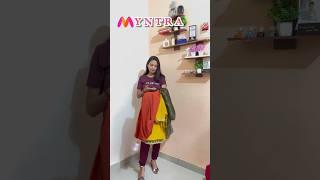 Kurta set for festival #myntrahaul #ethnicwear #ytshorts #youtubeshorts