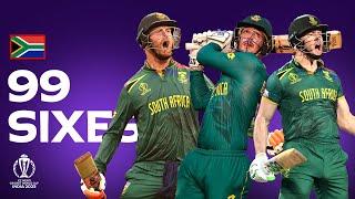 Record Breakers: All 99 South Africa sixes at the Cricket World Cup 2023