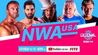 NWA USA S2E4 | Nick Aldis v Ariya Daivari! Ricky & Kerry Morton! "Magic" Jake Dumas!