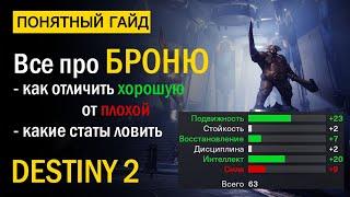 Destiny 2. Все про Броню и Статы на ней. Сезон "Избранный".