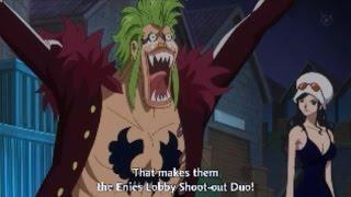 Bartolomeo admires Ussop Yes oh Yeeeesss!