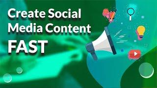 Create Social Media Content FAST (VistaCreate Tutorial)