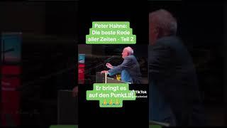 Peter Hahne - die beste Rede aller Zeiten