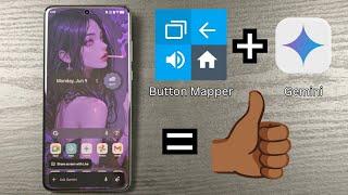 X200 Ultra: Using Button Mapper To Make Gemini Work!