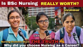 I Interviewed the Top Nursing Students in Chennai | Suman Mpm