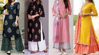 Plazo Kurti Design 2020 | Long Kurtis With Plazo | Latest Plazo With Kurti Design 2020