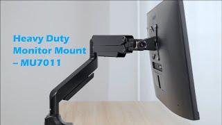 How to Install Ultrawide Monitor Desk Mount MU7011