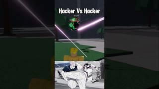 Hacker Vs Hacker  #roblox #tsb #shorts
