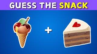 Guess The SNACK and JUNK FOOD By Emoji? Emoji Quiz