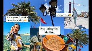 Tunisia VLOG 2  Exploring the Medina, eating YUMMY Tunisian dishes and SHOPPING time
