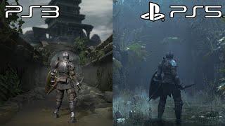 Demon's Souls Remake Comparison PS5 vs PS3