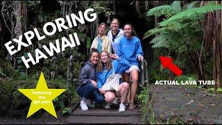 Exploring Hawaiian Big Island (We Saw 2 VOLCANOES)-Vlog #18