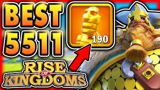 Top 10 BEST Budget Commanders in Rise of Kingdoms! (5511 Guide)