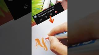 "Afroz"(36/100)Comment your name calligraphy️#stepbystep#trending#viral#satisfying#art#shorts