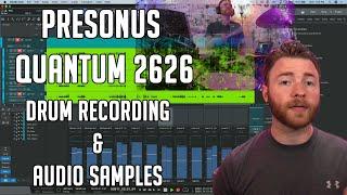 Presonus Quantum 2626 Drum Recording