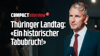 Thüringer Landtag: «Ein historischer Tabubruch!»