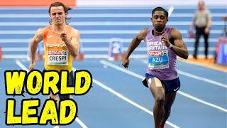 Meet the NEW FASTEST MAN in the World  II 2025 European Indoor Championships Apeldoorn