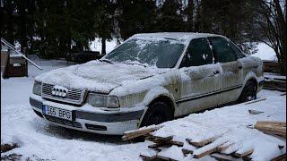 Starting Audi 80 1.9TDI After 4 Years + Test Drive