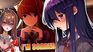 I'M SCARED BUT KINDA INTO IT?? || Doki Doki Literature Club FULL PLAYTHROUGH