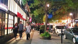 Night Walk in Downtown Montreal - Summer 2021