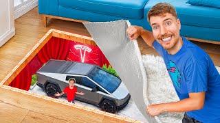 I Built MrBeast a SECRET Cybertruck!