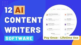 12 Best AI Content Generators Lifetime Deals - Write Blog Post And Social Media Posts