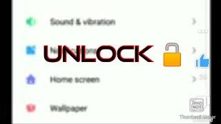 how to unlock applock without password in mi