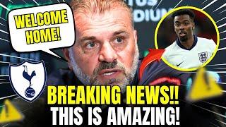 AMAZING NEWS! SPURS PUSHING HARD TO SIGN STAR FOR £0! TOTTENHAM NEWS TODAY!!! LATEST SPURS NEWS!!!