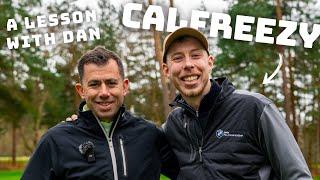 Calfreezy impresses Dan with his short game! | A lesson with Dan | Episode 7