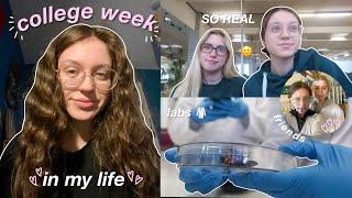 a REALISTIC college week in my life | 1st year science student