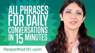 All Phrases You Need for Daily Conversations in Persian