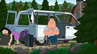 Family Guy - Joe has off-road tires for his wheelchair