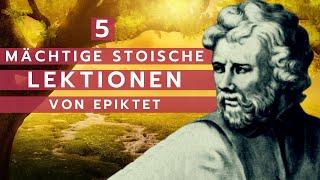 5 mächtige Lektionen von Epiktet - Stoizismus anwenden