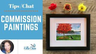 Watercolor Dog | Commission Painting | Artist Tips & Chat