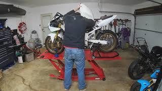 03/04 ZX6R STUNT BIKE BUILD PART 1