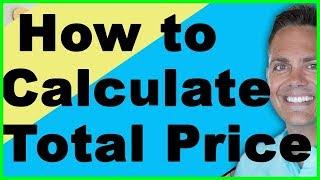 How to Calculate the Total Price on New Construction Homes