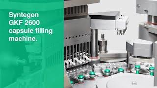 Syntegon GKF 2600 | Efficient high-performance capsule filling machine