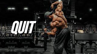 NEVER QUIT UNTIL YOU WIN - GYM MOTIVATION 