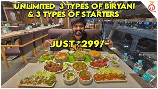 Unlimited Biryani & Chicken Starters for Just ₹299 | Kannada Food Review | Unbox Karnataka