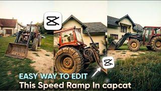 Easy Way To Edit This Smooth Speed Ramping In CapCut | Step-by-Step Guide To Speed Ramping In CapCut