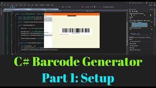 Creating Barcodes in C# WPF - Part 1 Setup