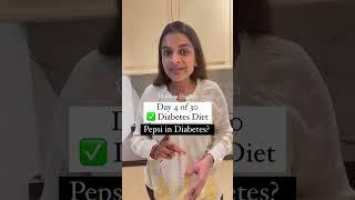 Pepsi In diabetes | Dietitian Lakshita Jain  #diabetes #healthyfood