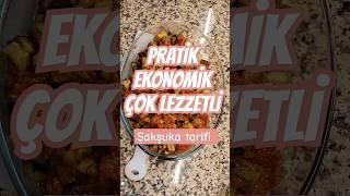 Şakşuka: Pratik, Ekonomik ve Çok Lezzetli! #shorts #food #foodie #pratiktarifler #kolaytarifler