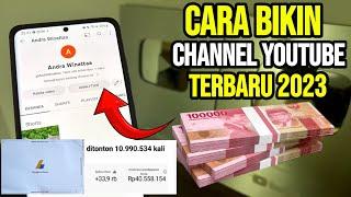 Cara Buat Channel Youtube di HP dan Dapat Uang Terbaru 2023