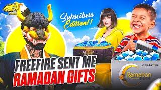 Free Fire Sent Me Ramadan Gifts  Subsciber Edition  | Garena Free Fire  |