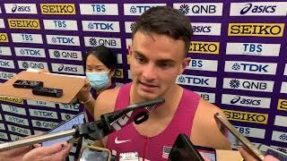 Devon Allen Reacts To False Start That Kept Him Out Of 110m Hurdle Final