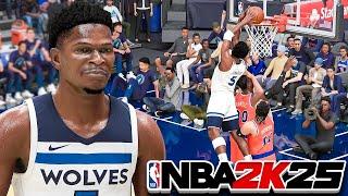 Dropping Buckets with Anthony Alejandro Manuel Edwards in NBA 2K25 Play Now Online